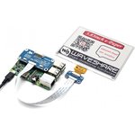 Фото 3/4 5.83inch e-Paper HAT (B), E-Ink дисплей 600×448px форм-фактора HAT для Raspberry Pi, трехцветный (красный, черный, белый)