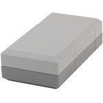 32125002 EG 1250, Elegant Series Grey Polystyrene Enclosure, IP40, Grey Lid ...
