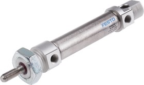 Фото 1/4 DSNU-20-50-PPS-A, Pneumatic Cylinder - 559273, 20mm Bore, 50mm Stroke, DSNU Series, Double Acting