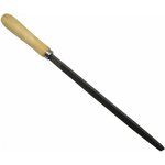 Напильник с деревянной ручкой, трехгранный, 150 мм, №2 04-05-150