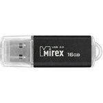 13600-FM3UBK16, USB Flash накопитель 16Gb Mirex Unit Black USB 3.0
