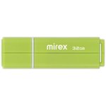 13600-FMULGN32, Флеш накопитель 32GB Mirex Line, USB 2.0, Зеленый