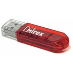 13600-FMURDE32, Флеш накопитель 32GB Mirex Elf, USB 2.0, Красный