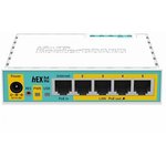 Маршрутизатор 10/100M 5PORT HEX POE RB750UPR2 MIKROTIK