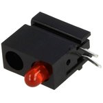 1801.2031, LED; in housing; red; 3mm; No.of diodes: 1; 20mA; Lens: red,diffused