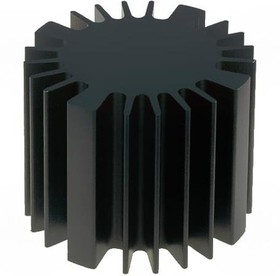 Фото 1/2 SK 56950SA, Радиатор, LED, d: 60мм, H: 50мм, Цвет: черный