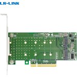 LRNV95N8, LR-Link PCIe x8 to 2-Port M.2 NVMe Adapter, Адаптер для SSD