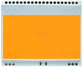 Фото 1/2 EA LED55X46-A, Подсветка, EADOGM128, LED, 55x46x3,6мм, янтарный