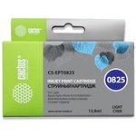 Ink cartridge Cactus CS-EPT0825 T0825 light blue (13.8ml) for Epson Stylus Photo R270/290/RX590 with Chip