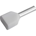 JP721001, Наконечник-гильза двойной НШвИ(2) 0,75-8 (TE7508) (100 шт) Юпитер (с ...