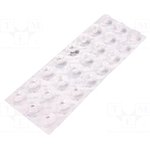 7000029678, Cylindrical PUR Self Adhesive Feet, 22.4mm diameter 10.2mm width x ...