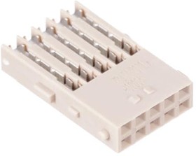 72377-2121LF, High Speed / Modular Connectors Metral Cable Connectors, Backplane Connectors, 2x5 Shielded Cable Connector assembly, 5 Row