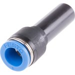 QS-10H-8, QS Series Reducer Nipple, Push In 10 mm to Push In 8 mm ...