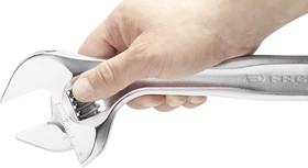 Фото 1/4 101.15GR, Adjustable Spanner, 376 mm Overall, 50mm Jaw Capacity, Metal Handle