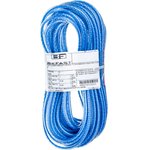 Хозяйственный плетёный трос с полимерным покрытием 5 голубой, 20м TCP050BS