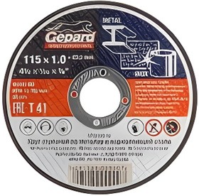 GP1511510, Круг отрезной 115х1.0x22.2 мм для металла GEPARD (по металлу и нерж. стали)