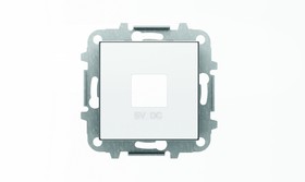 Фото 1/2 ABB SKY Альпийский белый Накладка для механизмов зарядного устройства USB, арт.8185