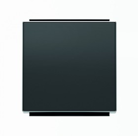 Фото 1/2 ABB SKY Чёрный бархат Клавиша для 1-клавишных выключателей/ переключателей/кнопок