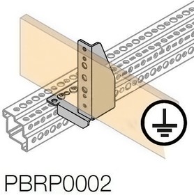 ABB Держатель для шины PE, (2 шт.)