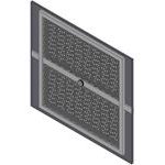 XFG10, Fan Accessories Grille & Filter 10"