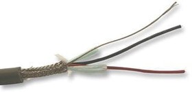 Фото 1/2 86501CY SL005, Multi-Conductor Cables 26AWG 1PR SHIELD 100ft SPOOL SLATE