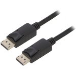 50374, Кабель, DisplayPort1.2, вилка DisplayPort, с обеих сторон, 3м