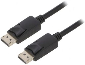 Фото 1/2 50374, Кабель, DisplayPort1.2, вилка DisplayPort, с обеих сторон, 3м