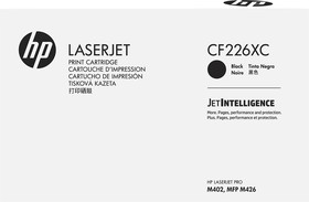 Фото 1/9 HP 26X Black LaserJet Contract Toner Cartridge (CF226XC), Тонер-картридж