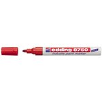 Edding 8750#2 (красный), Маркер промышленный лаковый,для жирной и пыльной ...