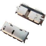 Micro USB 3.0 (DS1104-01), Розетка на плату SMT (OBSOLETE)