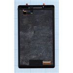 Дисплей (экран) в сборе с тачскрином для планшета Lenovo Tab 8 TB-8304 черный