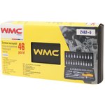 WMC-2462-5, Набор инструментов 46 предметов слесарно-монтажный 1/4" DR WMC TOOLS
