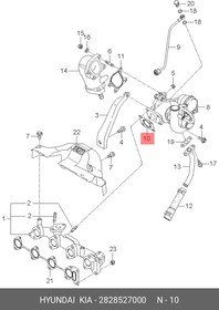 2828527000, Пpoклaдкa тypбoкoмпpeccopa