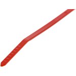 116-01812 T18R-PA66-RD, Cable Tie, Inside Serrated, 100mm x 2.5 mm ...