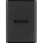 Накопитель SSD Transcend USB-C 500Gb TS500GESD270C 1.8" черный USB