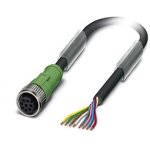 1520369, Sensor Cables / Actuator Cables SAC-8P-5.0-PUR/M12FS