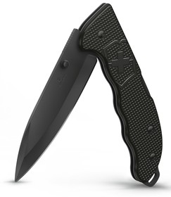 Фото 1/10 Складной нож Victorinox Evoke BS Alox Black, функций: 4, 136мм, черный , коробка подарочная [0.9415.ds23]