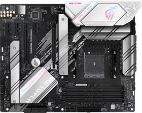 Фото 1/10 Материнская плата ASUS ROG STRIX B550-A GAMING, Socket AM4, AMD B550, ATX, Ret