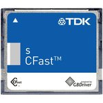 CAE3B512MTNAWB00EAA0, Memory Cards 3.3V 5% 125mA 512MB CFast Card
