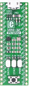 MIKROE-2802, Макетная плата, микроконтроллер PIC32MZ, 1МБ Flash памяти с обновлением в реальном времени, DIP-40