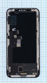 Дисплей (экран) в сборе с тачскрином для iPhone X (OLED UTC) черный