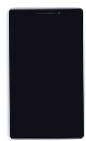 Фото 1/2 Дисплей (экран) в сборе с тачскрином для Asus ZenPad 7.0 Z370 с рамкой черный