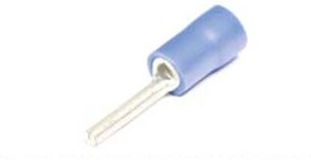 Клемма наконечник на кабель вилка "I", 1,9мм, 2,0мм2, обжимная, синий