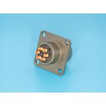 62IN-12E-10-6S, Разъём Amphenol серии 62IN 6 контактов, гнездо на блок