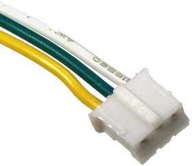 HB-03 (MU-3F) wire 0,3m AWG26, Межплатный кабель питания (розетка) трехполюсный