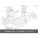 Фильтр топливный HYUNDAI/KIA 31112-26000