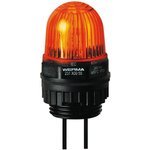 231.300.55, EM 231 Series Yellow Steady Beacon, 24 V dc, Panel Mount, LED Bulb, IP65