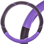 Оплетка Combo-4 L, черно/фиолетовая, экокожа S01102397