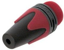BXX-2-RED, XLR Connectors RED BOOT XX SERIES