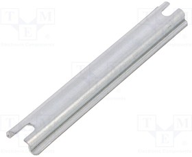 ARM0610, DIN rail; steel; W: 15mm; L: 88mm; ALN061005; Plating: zinc